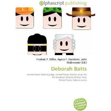 Deborah Batts, Fachbücher