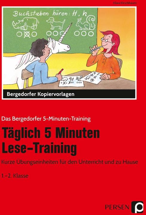 Produktbild Täglich 5 Minuten Lese-Training - 1./2. Klasse (Deutsch, Klara Kirschbaum, 2018)