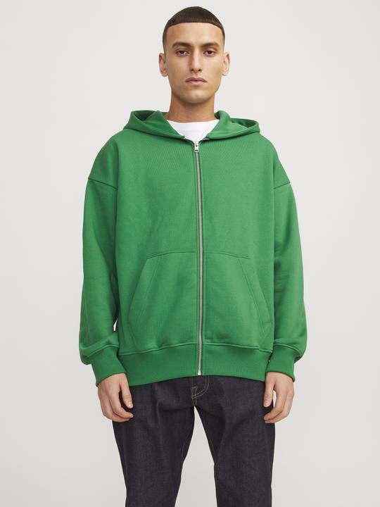 Produktbild Jack & Jones Plain Zip hoodie Kapuzenpullover mit Reissverschluss (L)