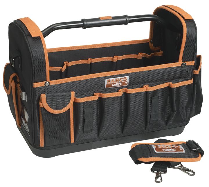 Actual product image Bahco Open fabric tool bag with fixed base, 32 l, 350 mm × 230 mm × 500 mm