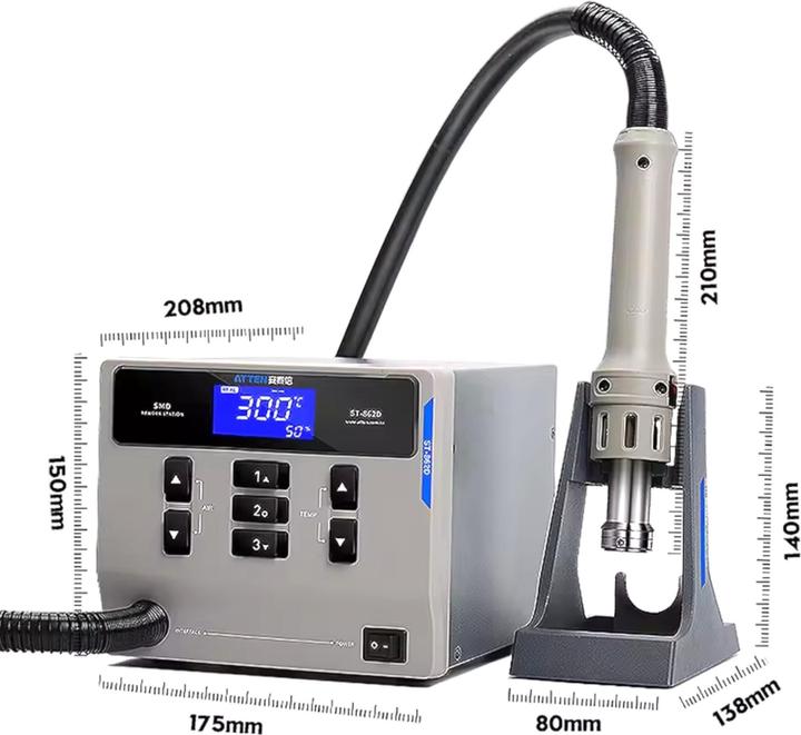Produktbild Atten Heissluftstation ST-862D