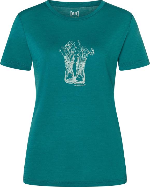 Actual product image Super Natural W Flower Boots Tee (L)