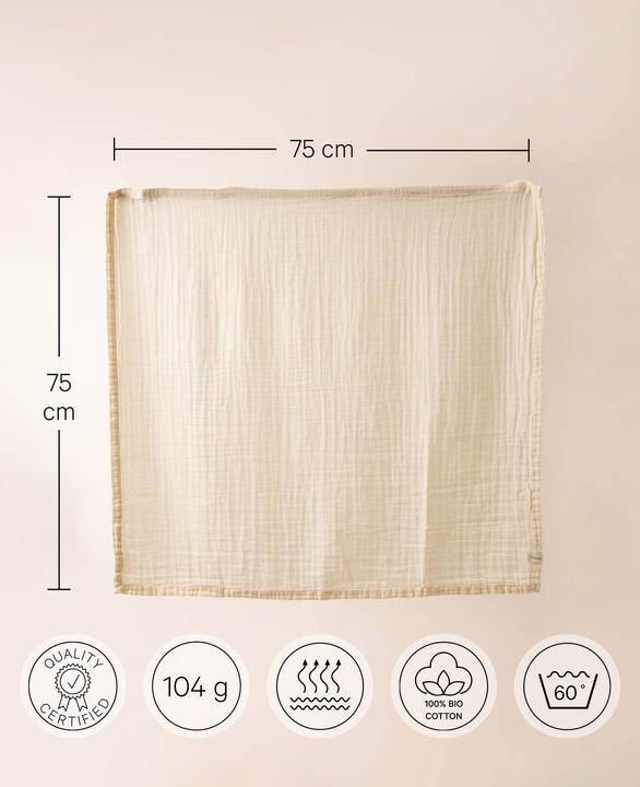 Image du produit Esmée Foulard en mousseline (75 cm, 75 cm)