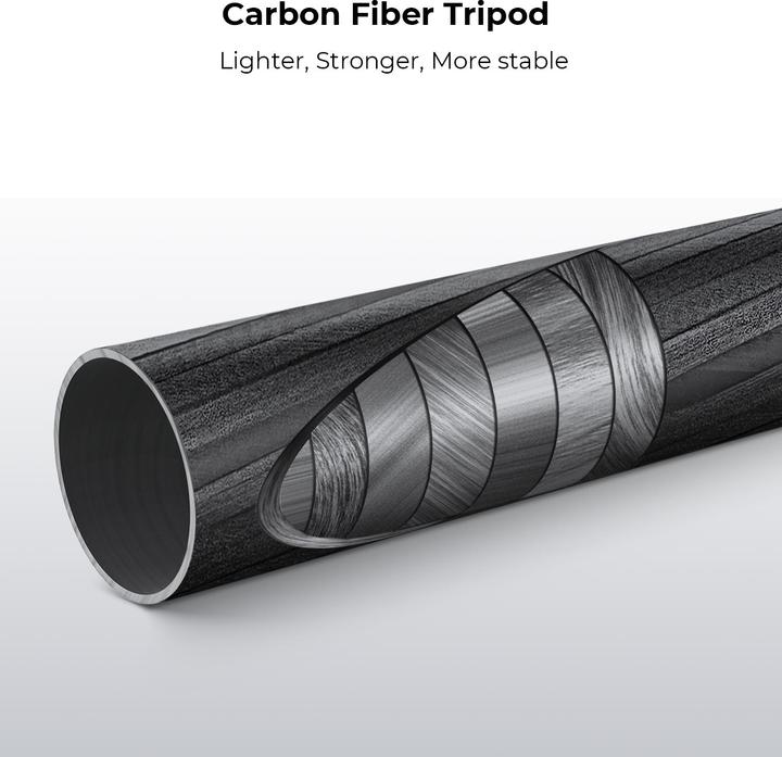 Image du produit K&F Concept Concept Tripod SA255C1 (Carbone)