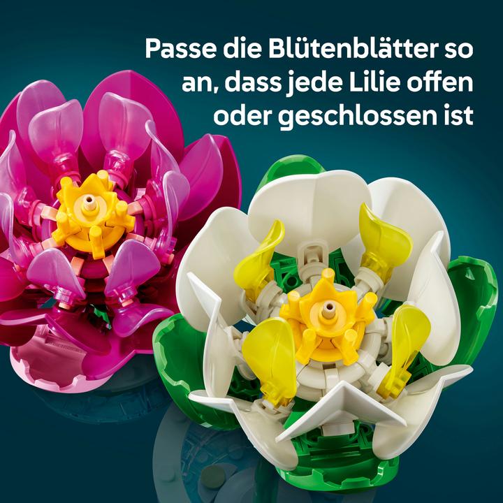 Actual product image LEGO Seerosen (LEGO Botanicals)