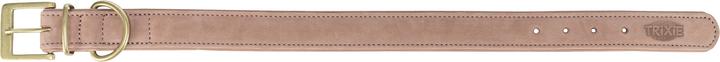 Actual product image Trixie Pure collar, leather, L: 47–54 cm/40 mm, pink (L, Dog, General, Walks)