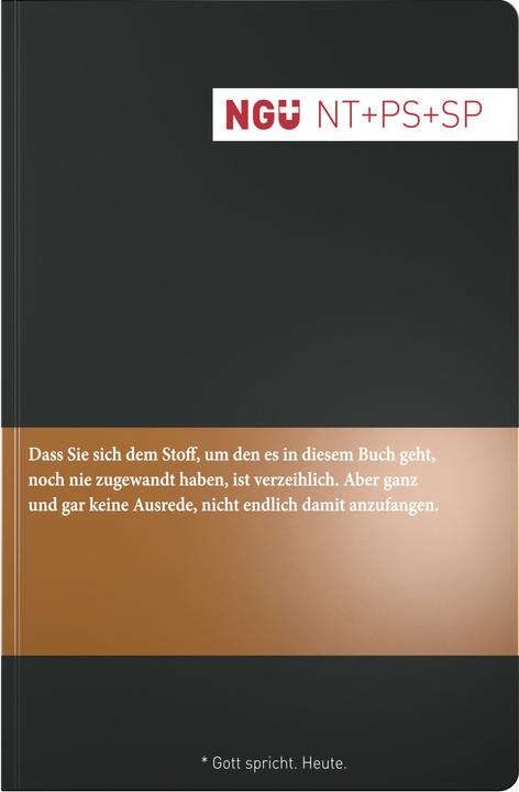 Produktbild Brunnen Neues Testament mit Psalmen und Sprüchen (Deutsch, Brunnen Verlag, 2021)