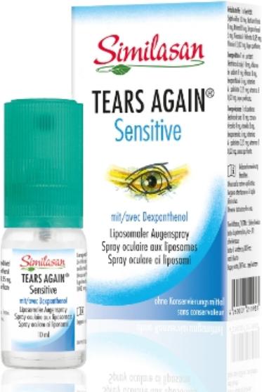 Immagine prodotto Similasan Tears Again Sensitive Spray oculare (10 ml, 10 ml)