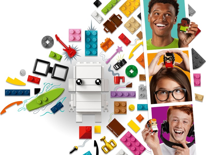 Actual product image LEGO Go Brick Me (41597, LEGO Brickheadz)