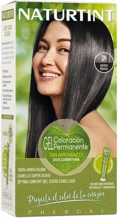 Image du produit Naturtint Teinture permanente 1N noir ébène 150 ml (1N)