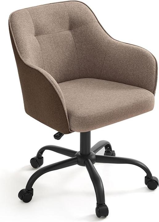 Image du produit Songmics Bürostuhl mit Fusskreuz, Braun, Produkttyp: Bürostuhl (45 - 55 cm)
