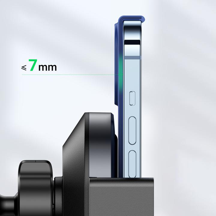 Produktbild Ugreen Car holder for ventilation grille with inductive charging CD256 (silver)