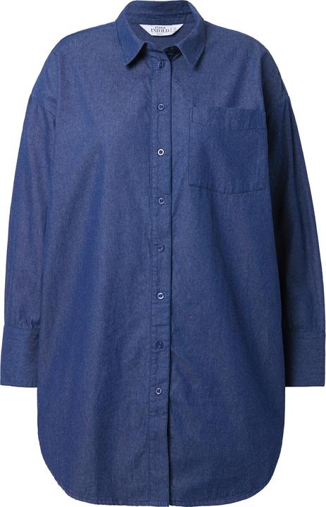 Produktbild Studio Untold Hemdbluse, oversized, Denimoptik, Langarm innen raffbar (50, 52)
