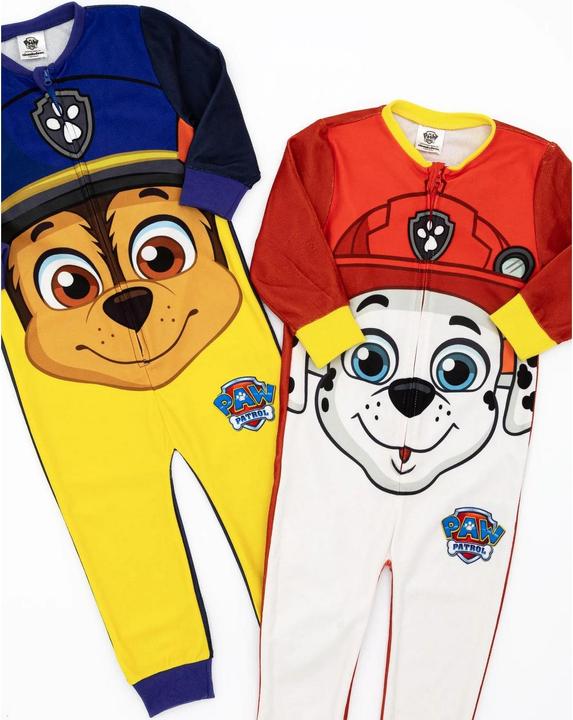 Produktbild Paw Patrol Childrens/Kids Chase & Marshall Sleepsuit (Pack of 2) (98)