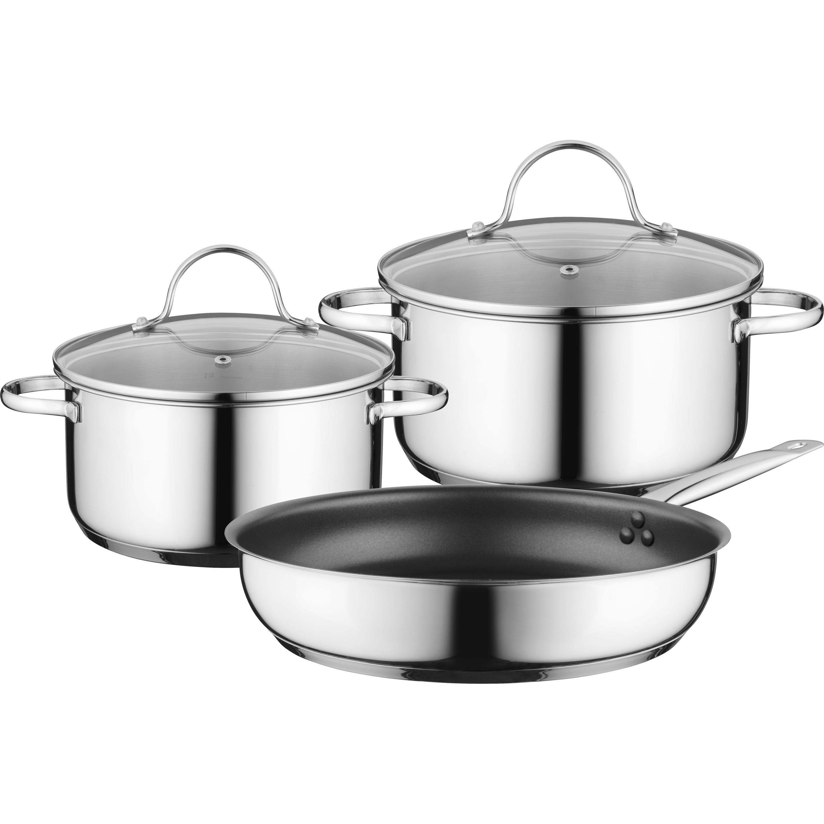 Bosch Hausgeräte HEZ9SE030, Pfanne + Kochtopf, Silber