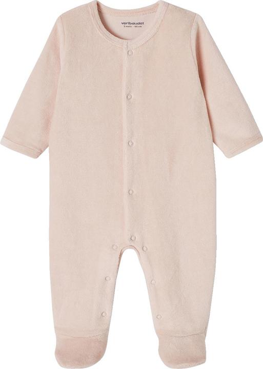 Produktbild Vertbaudet 3er-Pack Baby Samt-Strampler BASIC (62)
