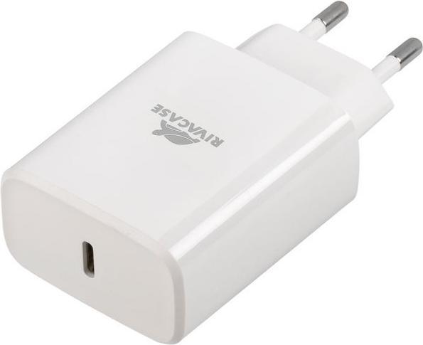 Produktbild Rivacase MOBILE CHARGER WALL/WHITE PS4193 (30 W, 2 Ports)
