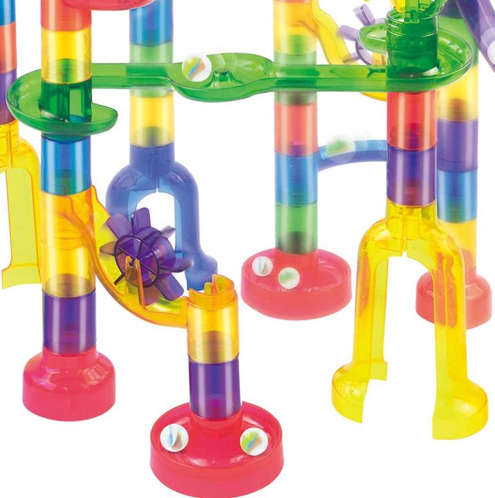 Actual product image Joyin 170 piece multicolor marble run