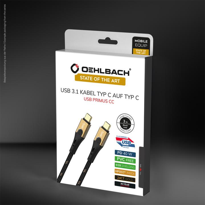Produktbild Oehlbach USB C — USB C (1 m, USB 3.1)