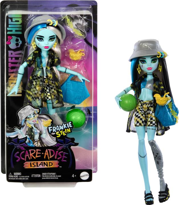 Actual product image Monster High Scare-adise Island Frankie