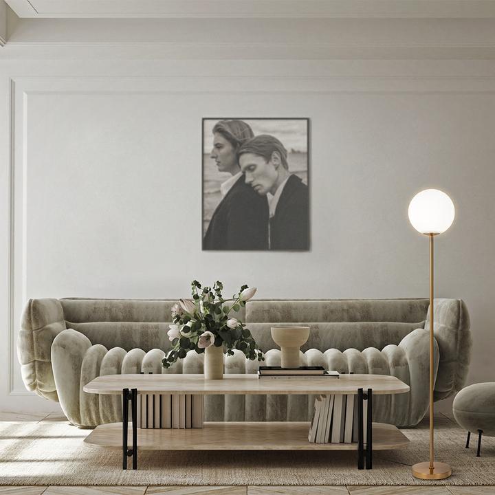 Actual product image Maytoni Ring Floor Lamp, Floor Lamp E27 Brass (E27)