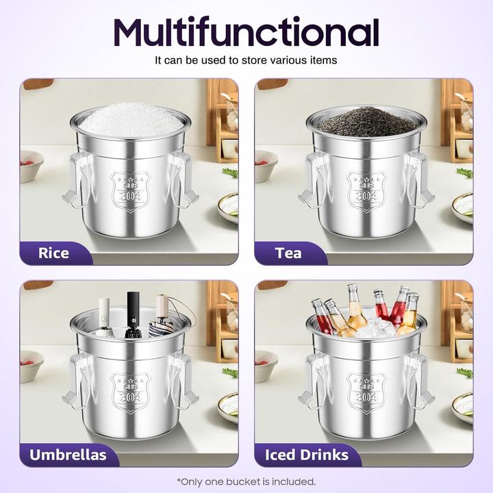 Actual product image Kolhgnse Getreidebehälter mit Deckel (6 l)