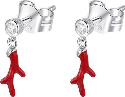 Produktbild Rosato Stylish silver earrings Coral Into The Blue RZO034