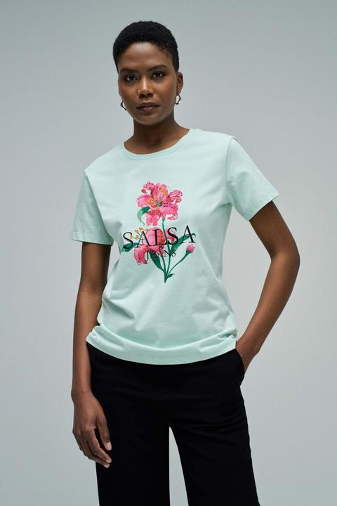 Produktbild Salsa Jeans T-Shirt Flower Print (S)