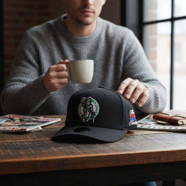 Produktbild Mitchell & Ness Snapback Stretch Cap - Finals Boston Celtics (One Size)