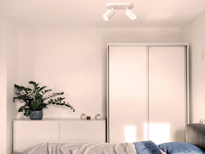Actual product image Müller Licht Spots, white+color LED indoor wall and ceiling lights (1200 lm, 2G7)
