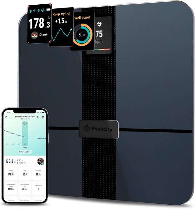 Actual product image Etekcity Körperfettwaage (180 kg)