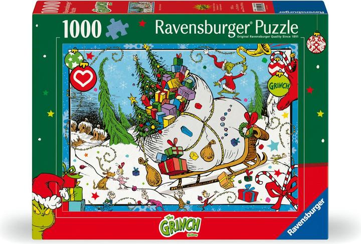 Actual product image Ravensburger The Grinch 1000p (1000 pieces)