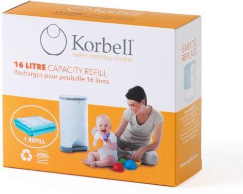 Actual product image Korbell Windeleimer recycled mit Nachfüllfolien