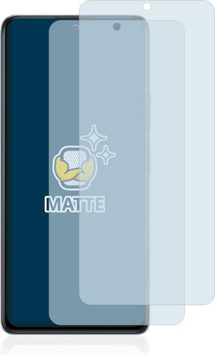 Actual product image BROTECT Anti-glare screen protector matt (2 Piece, Xiaomi Redmi Note 10 Pro Max)