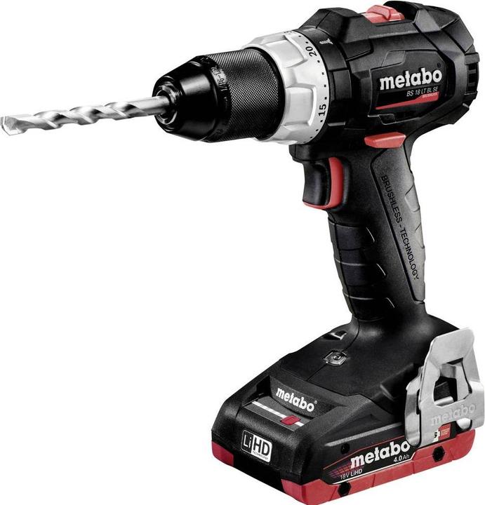 Metabo 18V Akku-Bohrschrauber BS 18 LT BL SE (Akkubetrieb)