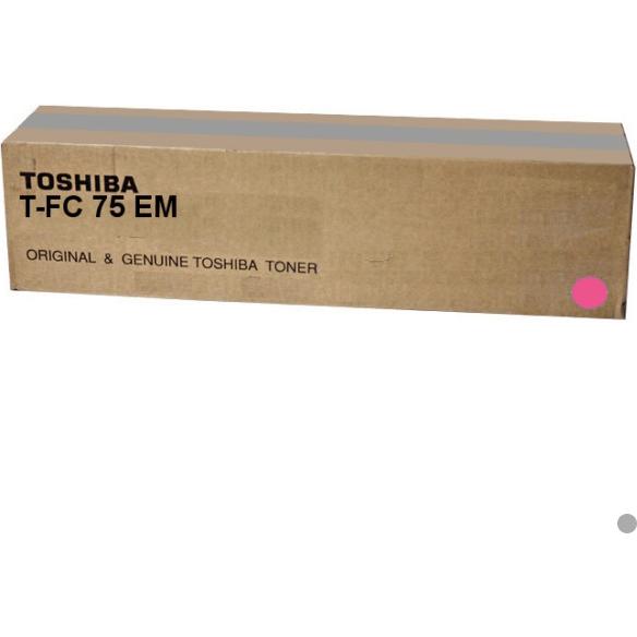 Toshiba, Toner, TFC75EM - Magenta - Original - Tonerpatrone (M)