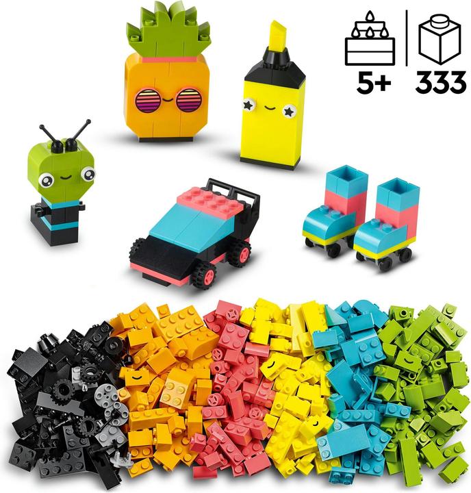 Produktbild LEGO Creator Kreativer Neonspass (11027, LEGO Classic)
