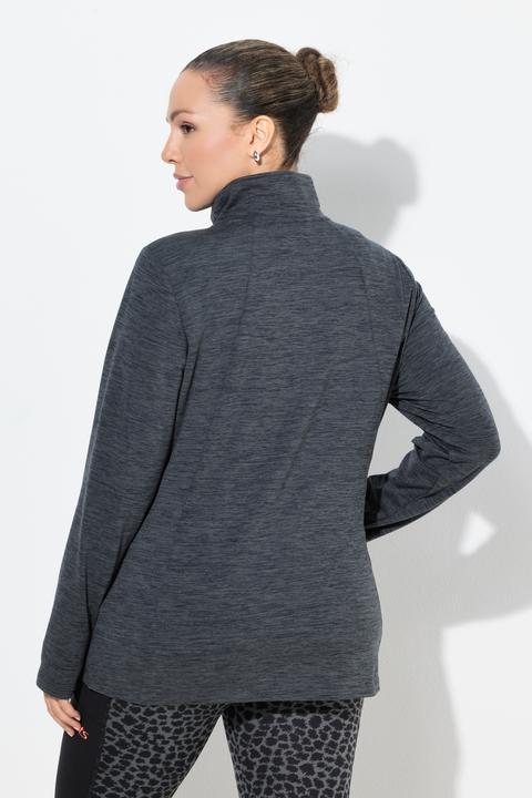 Actual product image Ulla Popken Quick Drying Zip Up Sweatshirt (56)