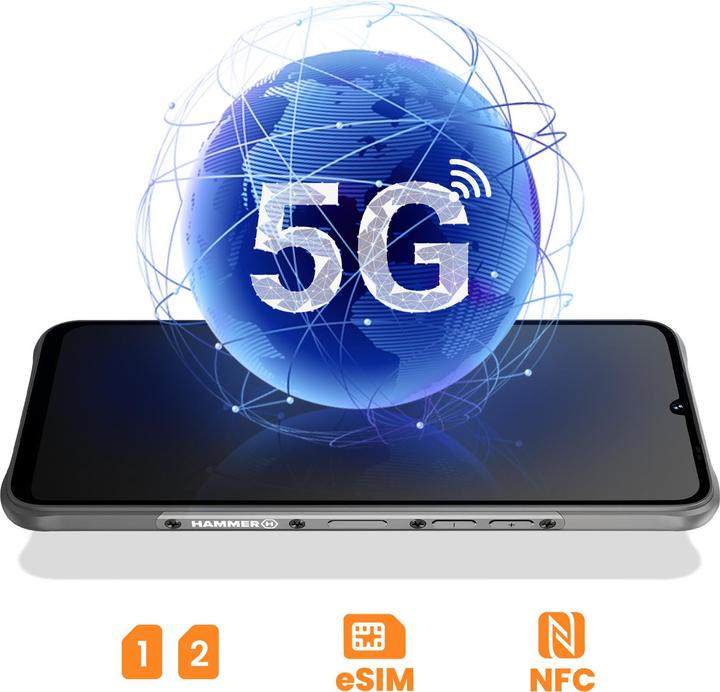 Produktbild Myphone Blade Va 5G (128 GB, Schwarz, 6.56", 5G)