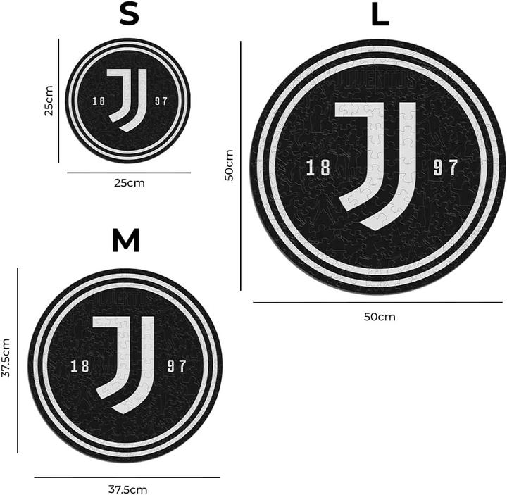 Immagine prodotto Iconic Juventus FC - Logo - Puzzle in Legno Taglia L (500 Pezzi) (500 pezzi)