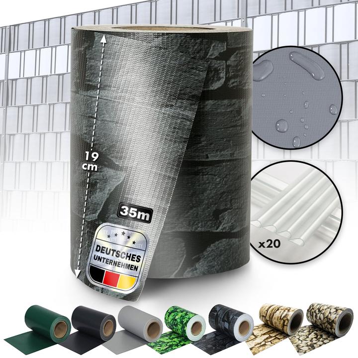 Produktbild Casa Pura PVC-Sichtschutzstreifen (3500 cm)