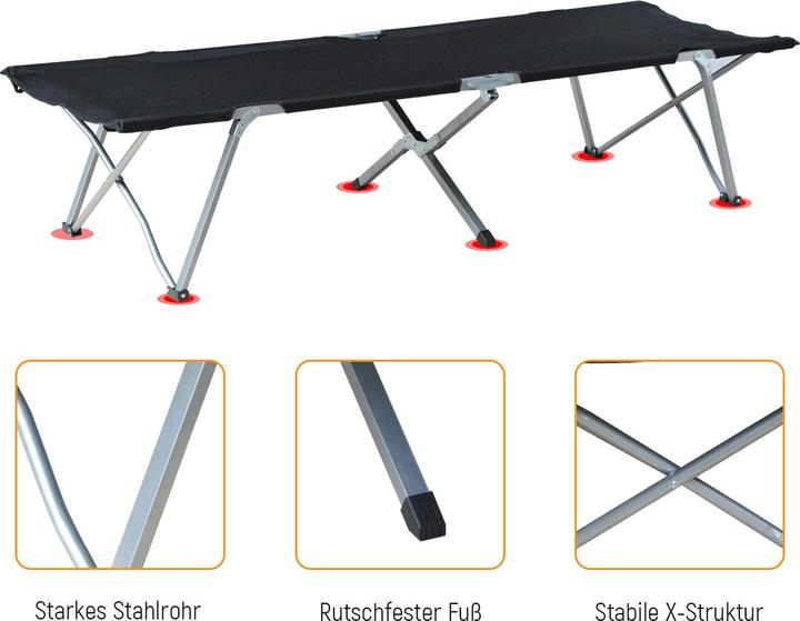 Produktbild Outsunny Feldbett mit Tasche