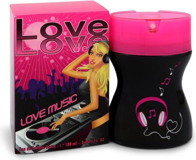 Actual product image CAFEC Love Love Music by Eau de Toilette Spray 100 ml (Eau de toilette, 100 ml)