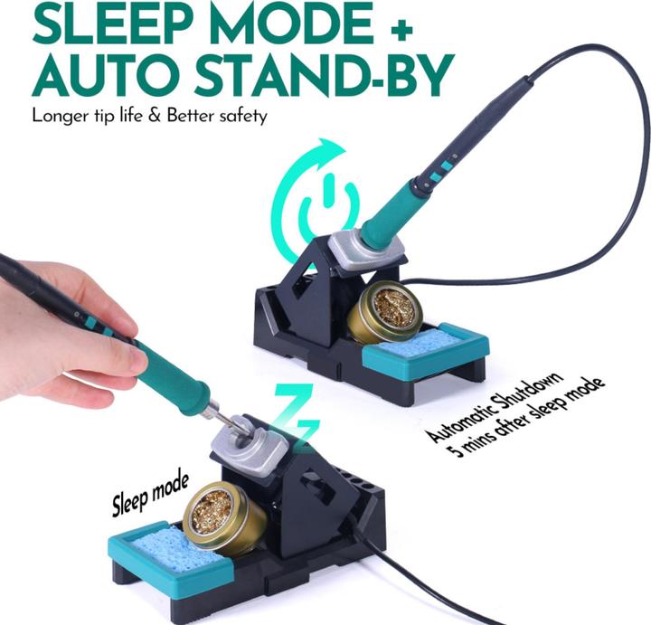 Image du produit Yihua 992D-III 2in1 1220W Präzision Lötstation und Rework Station