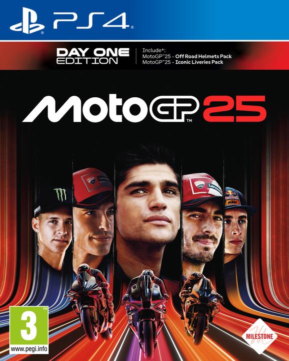 Image du produit Milestone MotoGP 25 - Day One Edition (PS4, EN)