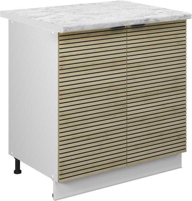 Eiche Paneel, Marble-Weiss, Weiss