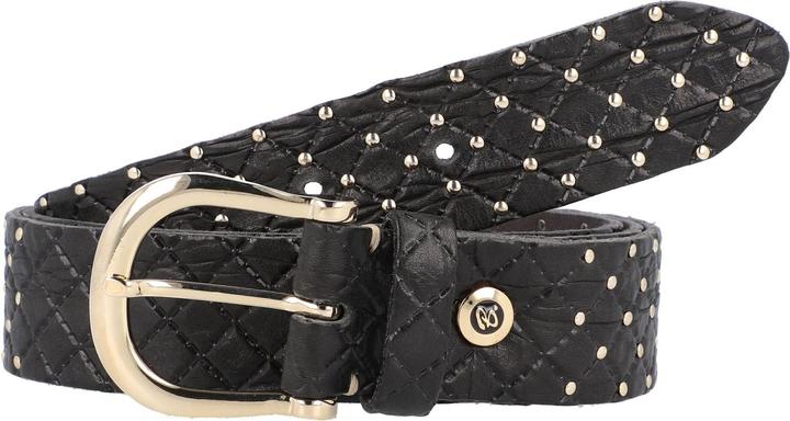 Immagine prodotto B.Belt Cintura in pelle con borchie Lina Gold (75)