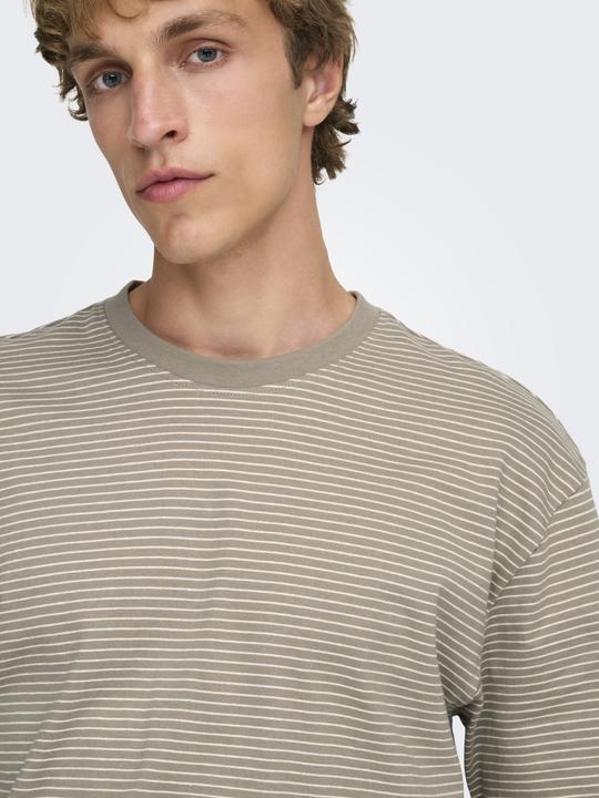 Produktbild Only & Sons Onsfred Life Rlx Ss Stripe Tee Noos (S)