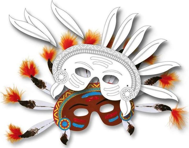 Actual product image Folia Children Masks Adventure