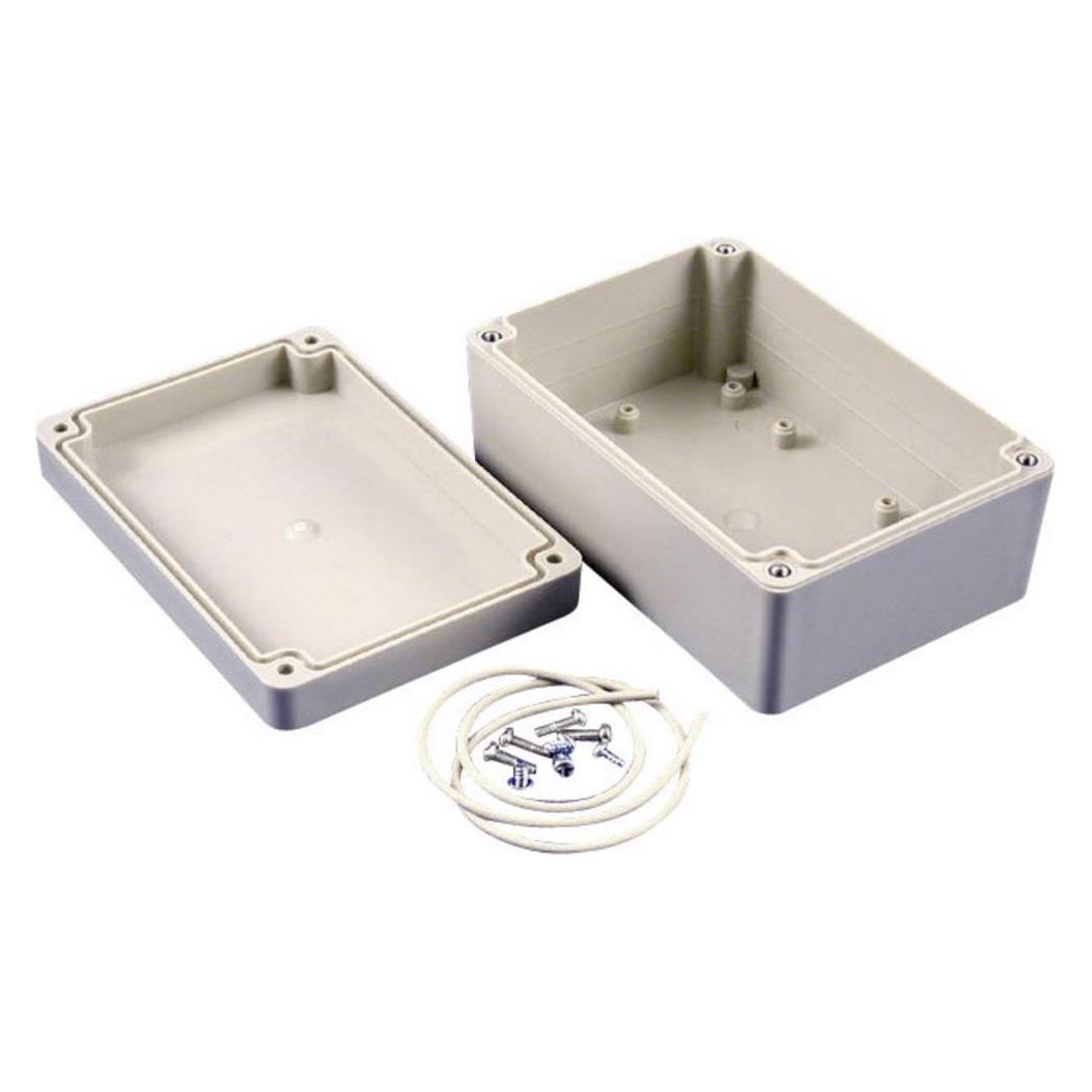 Hammond RP1135 Universal-Gehäuse 125 X 85 X 55 Abs Lichtgrau 1 St (Gehäuse), Elektronikzubehör + Gehäuse, Grau